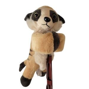 Wild Republic Huggers Meerkat Plush 9" Slap Bracelet Stuffed Animal Toy Plushie